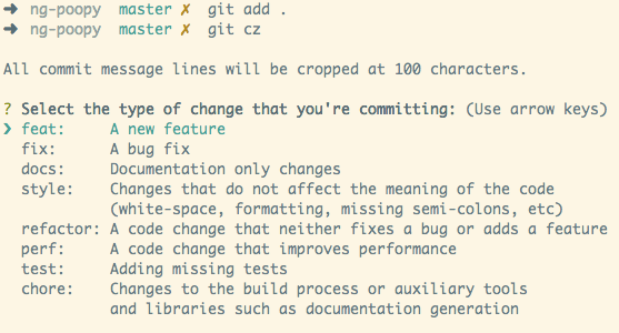 【GIT】Commit message 和 Change log 编写指南_字段_05