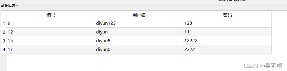 pyqt5和mysql编写数据库信息查看和删除修改功能_数据库_07