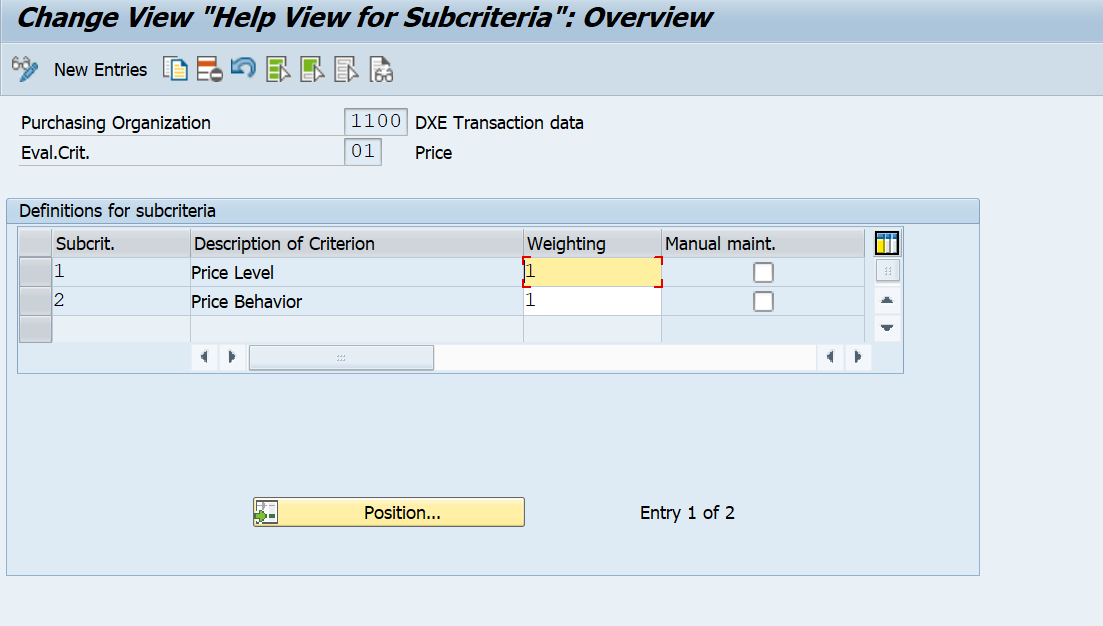 Standard vendor evaluation process using SAP MM_sed_08