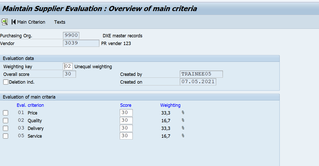 Standard vendor evaluation process using SAP MM_供应商评估_11