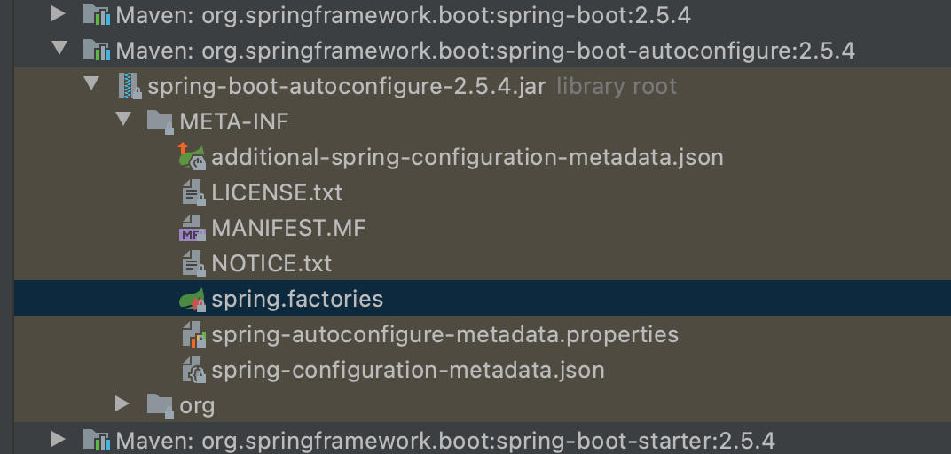 SpringBoot -- 运行原理初探(狂神视频学习笔记)_xml