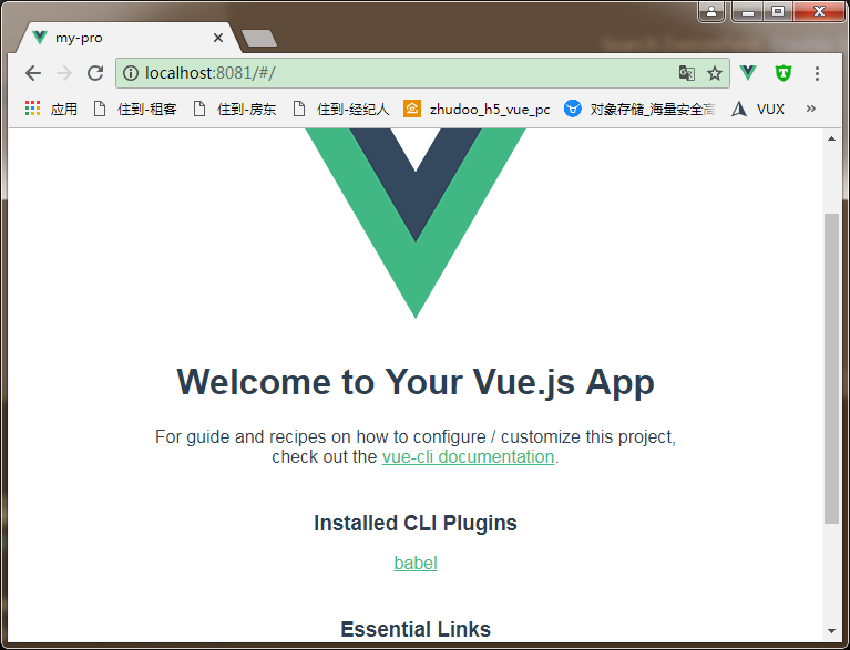 利用vue-cli3快速搭建vue项目详细过程_数据_16