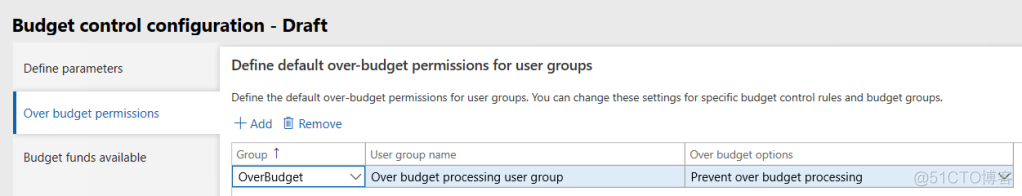 Budget control for purchase orders - Dynamics 365 FO_数据_05