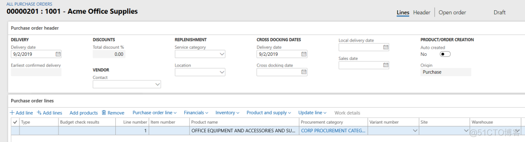 Budget control for purchase orders - Dynamics 365 FO_数据_14