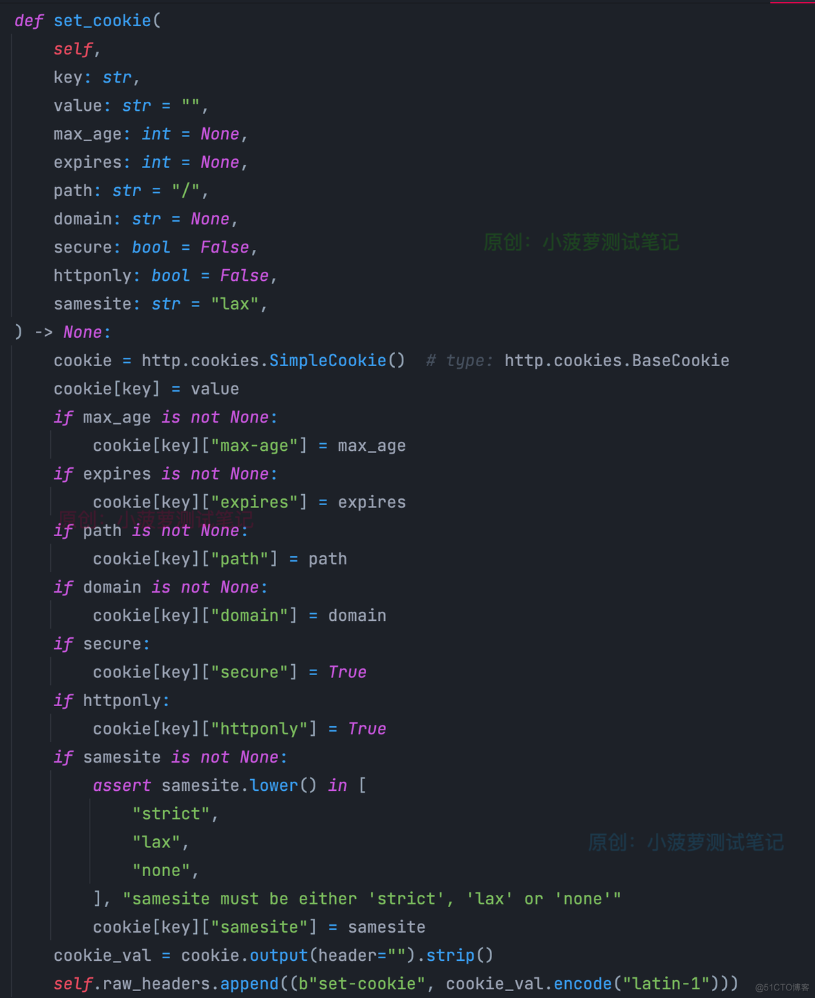 FastAPI（52）- Response Cookies 响应设置 Cookies_xml_05