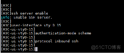 H3C 交换机配置SSH_密钥对_04