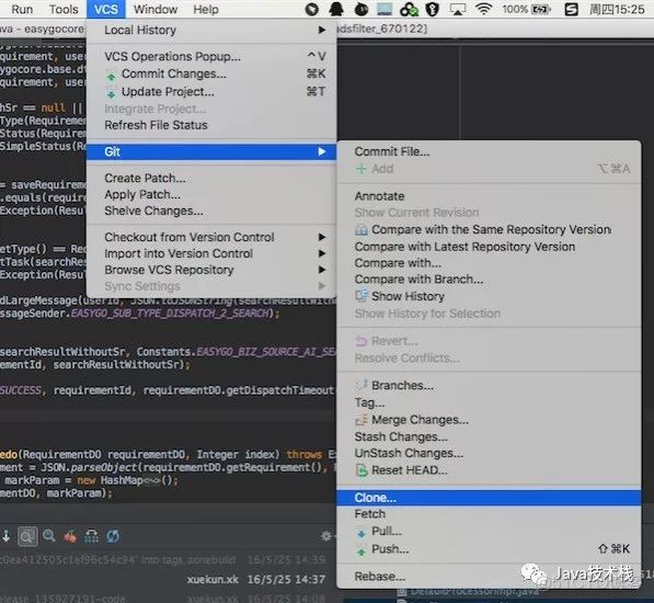 IntelliJ IDEA 中使用 Git_版本库_03