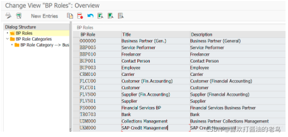 SAP S4HANA Buiness Partner名词解析_SAP S4HANA