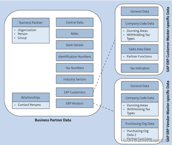 SAP S4HANA Buiness Partner名词解析_数据_04