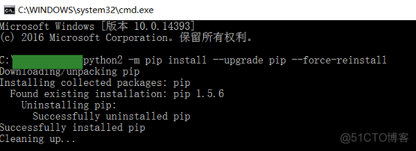 Win10下python3和python2同时安装并解决pip共存问题_python_18