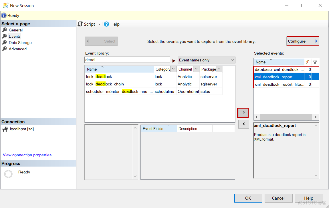 SQL Server 使用Extended Event监控死锁_sql_03