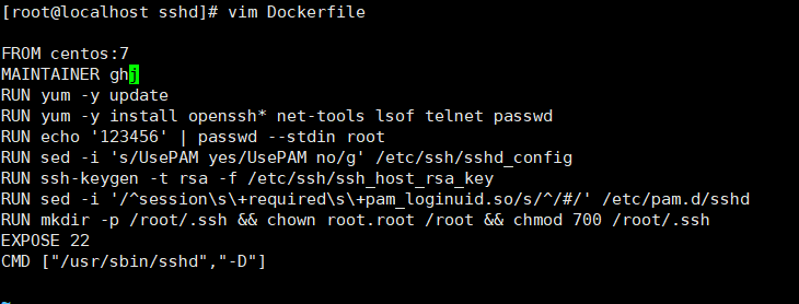 docker多个镜像部署（ssh，systemctl，nginx，tomcat，mysql）_java