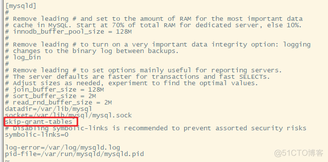 linux环境下忘记mysql密码_重启_04