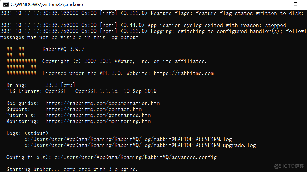 Windows安装RabbitMQ_配置环境变量_05