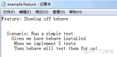 【自动化测试不求人】行为驱动behave环境搭建_测试用例