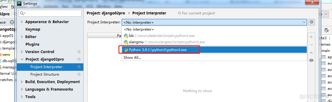 pycharm中安装和使用sqlite过程详解，以及python项目在Windows上迁移和sqlite数据库迁移_虚拟环境_65