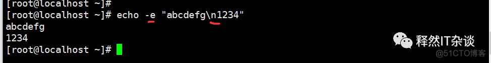 Linux基础：常用命令之echo命令详解（一）_转义字符_11