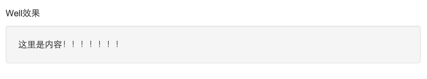 Bootstrap响应式前端框架笔记十五——面板与井_Bootstrap_03