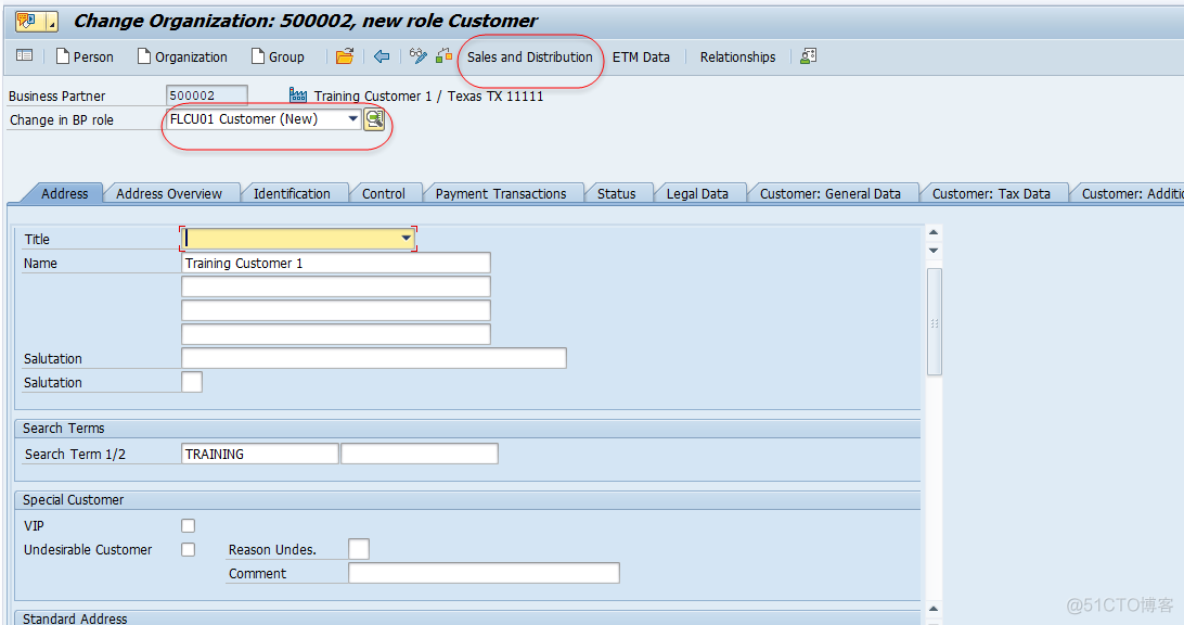 How to create a BP – Business partner_ide_12