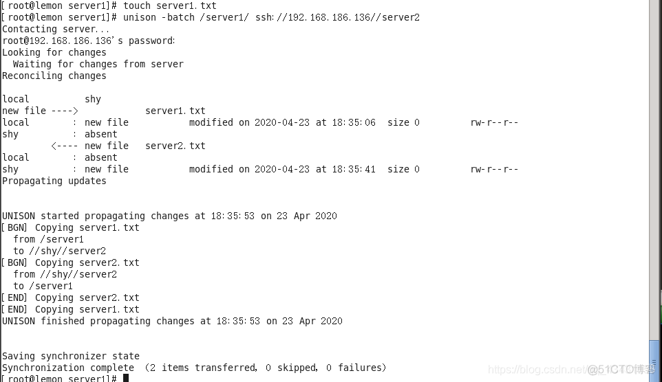 Centos RSYNC服务搭建_服务器端_17