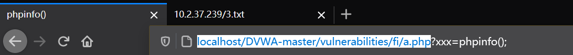 DVWA-文件包含漏洞_php_16