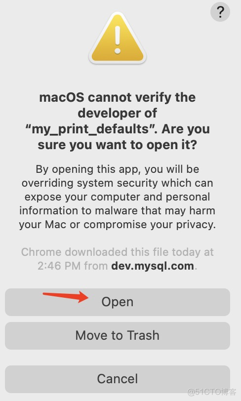 mac升级后第三方下载程序无法打开cannot be opened because the developer cannot be verified的解决办法_mac_02