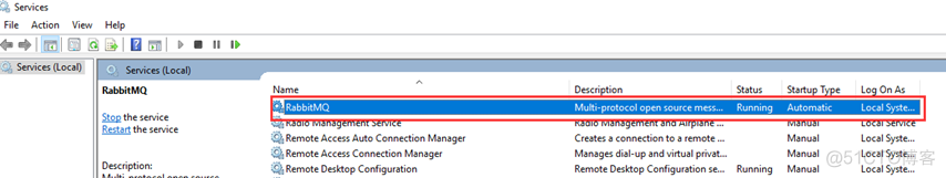 RabbitMQ_Windows环境下安装RabbitMQ_服务器_03