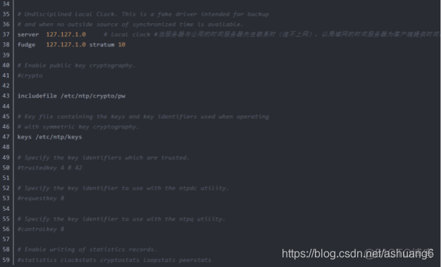 Linux下搭建ntp时间服务器_配置文件_02