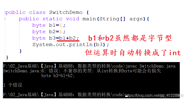 【Java】基础08：数据类型的转换_自动转换_02