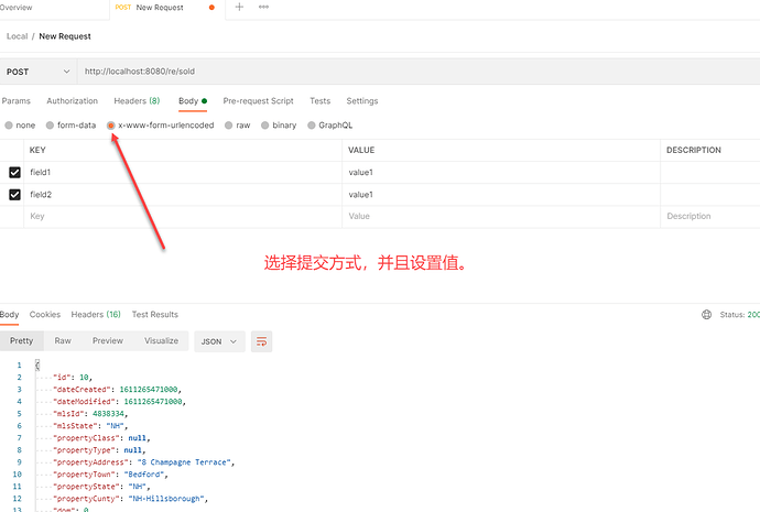 Spring Boot API 的 x-www-form-urlencoded 提交_中文字符