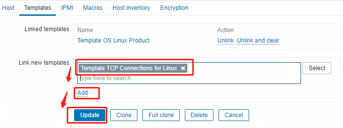 Zabbix - 解决方案 - 监控TCP连接数-Linux_xml_04