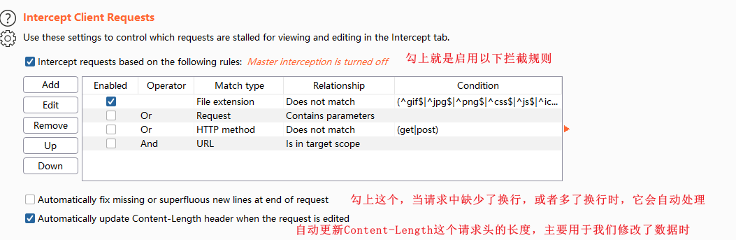 Burpsuite2021系列教程(一)----Proxy模块的使用_请求头_23