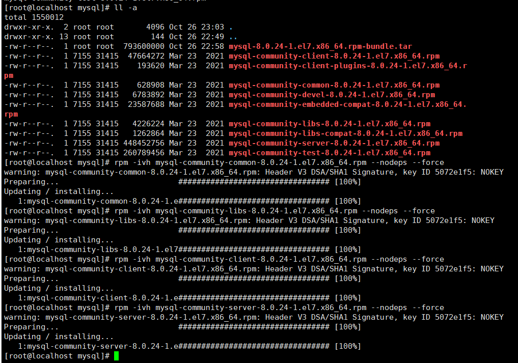 CentOS7安装MySQL8_linux_08