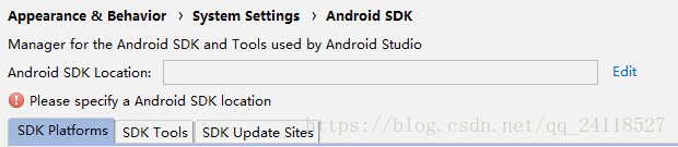 Your Android SDK is missing, out of date or corrupted_Android_04