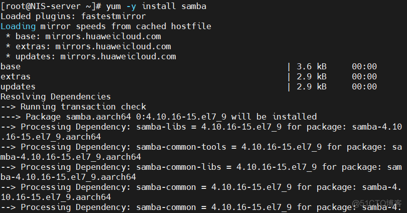 Centos7.8 Samba服务_配置文件