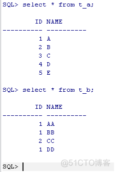 Oracle左连接、右连接、全外连接以及（+）号用法_外连接_03