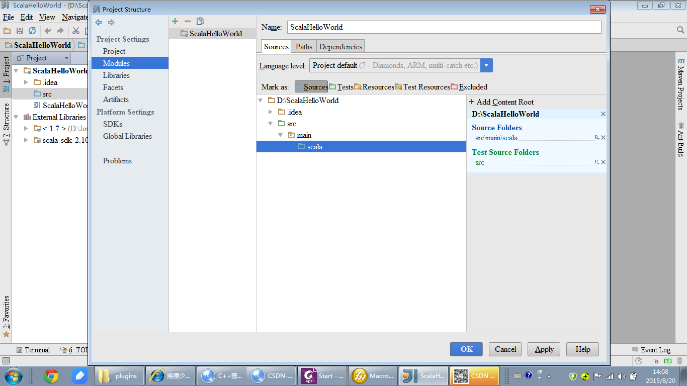 使用idea搭建Scala 项目_ide_13