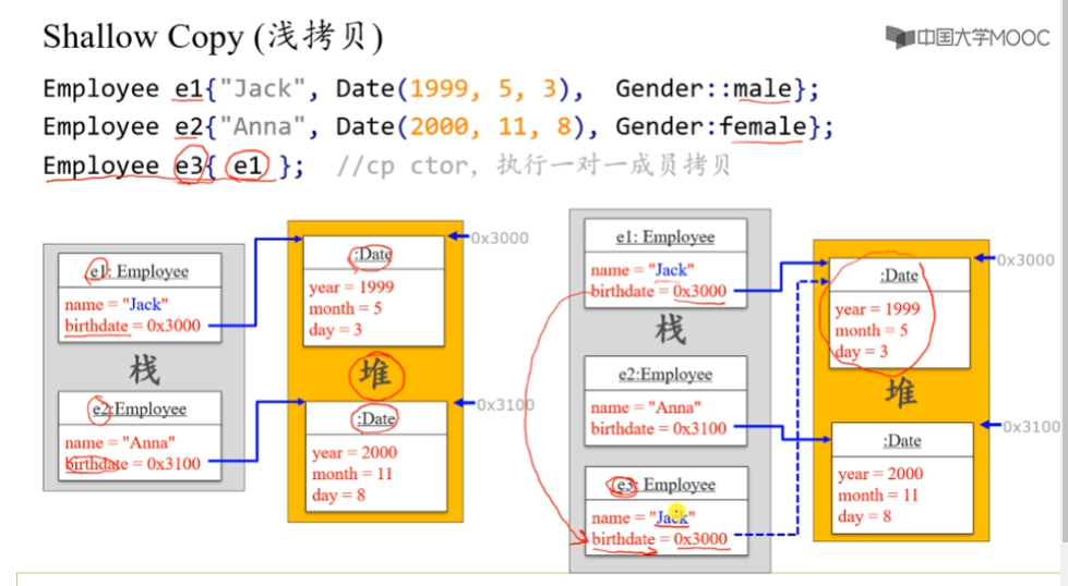 复习 C++ 类（二）拷贝构造，赋值运算符，析构（1）_#include_02