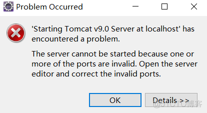 eclipse配置Tomcat和Tomcat出现无效端口解决办法_服务器_12