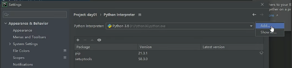 pycharm基本使用_python_11