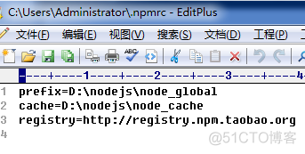 （转载）NodeJS npm安装教程_配置信息_16