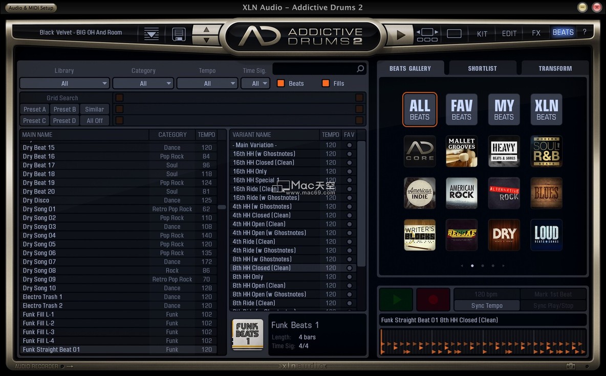 XLN Audio Addictive Drums 2 Mac(完整ADD鼓音源插件)_应用程序_03