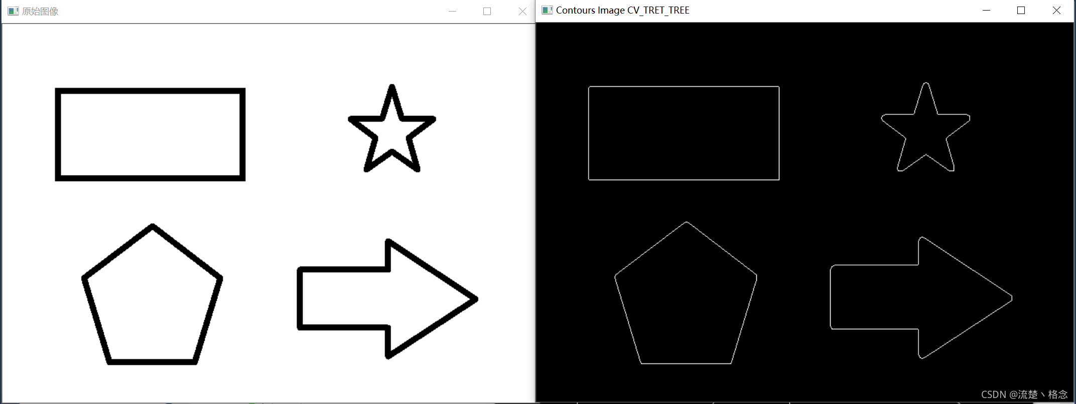 OpenCV findContours函数_opencv