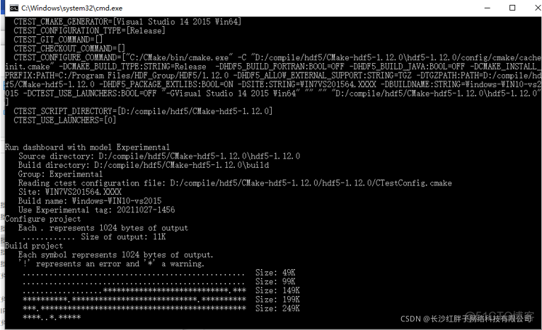 Hdf5开发笔记（一）：hdf5介绍，在windows上编译msvc2015x64版本_perl_18