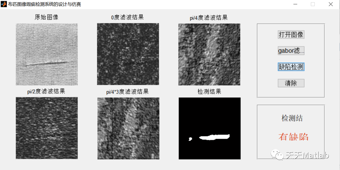 【图像检测】基于gabor滤波实现布匹瑕疵检测matlab代码_sed_03