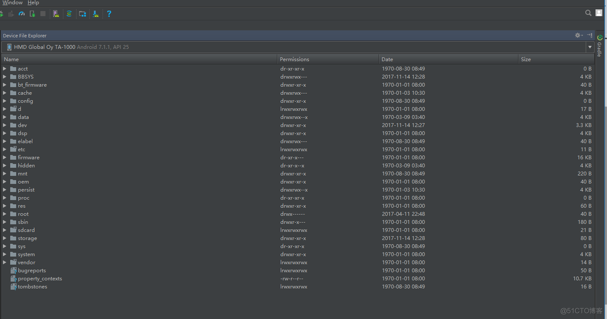 Android Studioc查看手机文件系统_android_02