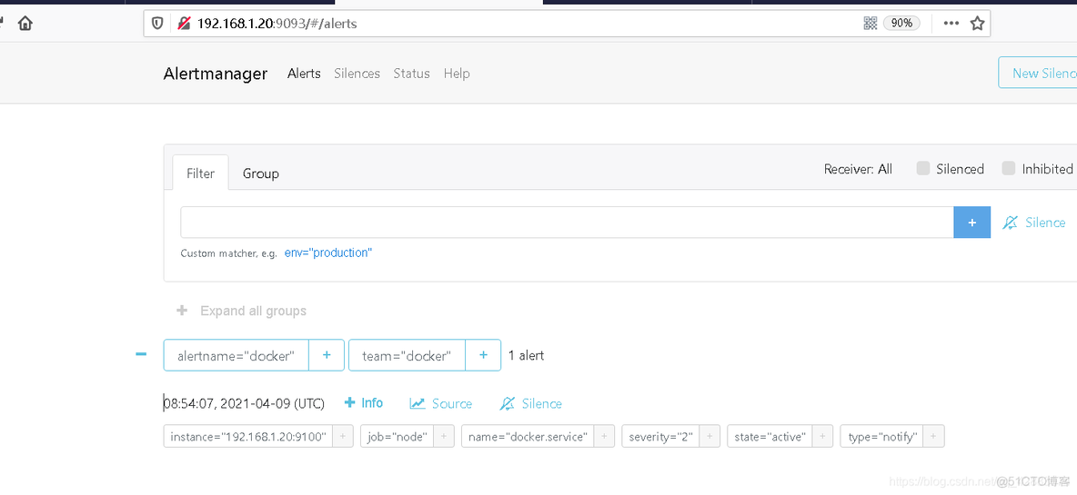 prometheus使用 (十六) alertmanager特性--告警抑制_alertmanager_08