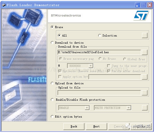 分享2种STM32的烧写方法，一种可解决芯片的JTAG和SWD端口被禁止_通信协议_06