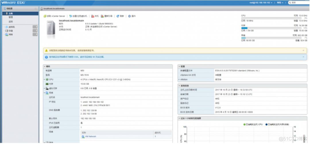 VMware之ESXI6.5安装部署_ip地址_19