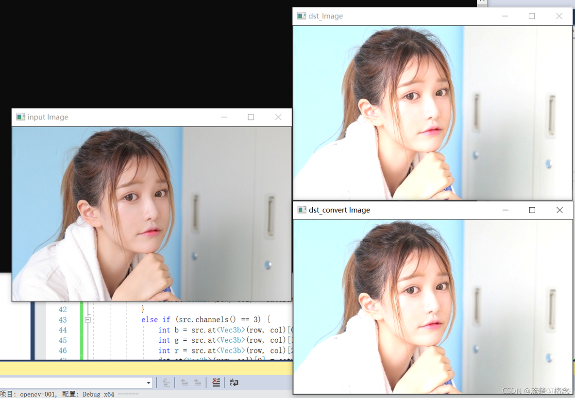 OpenCV 调整图像亮度与对比度_计算机视觉_02